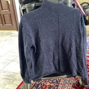 Karen Scott navy turtleneck